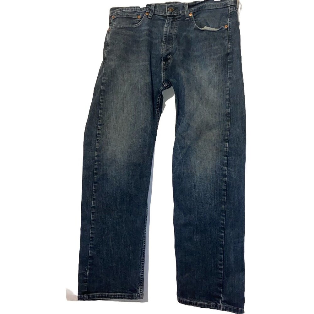 Levi’s Levi Strauss and Company 505 Jeans men’s blue size 36/30 distressed